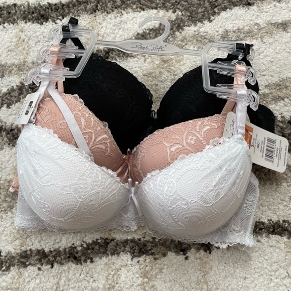 Rene Rofe Extreme Push Up Bra 3 Pack